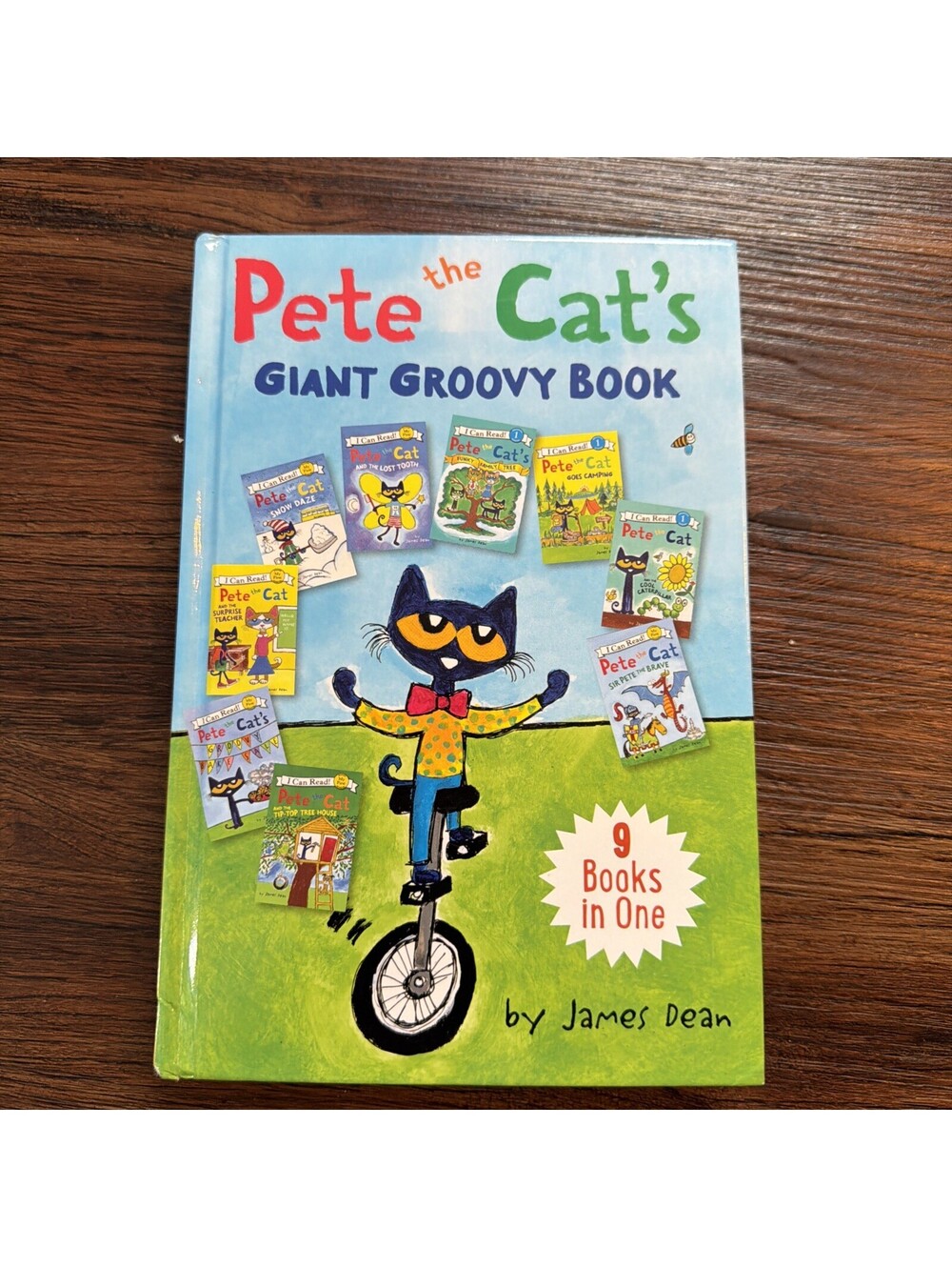 📚 Pete the Cat’s Giant Groovy Book – 9 Books in One – James Dean – Hardcover
